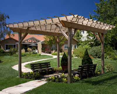 Submit your photos to be featured on Masonry Fireplace Pergola 